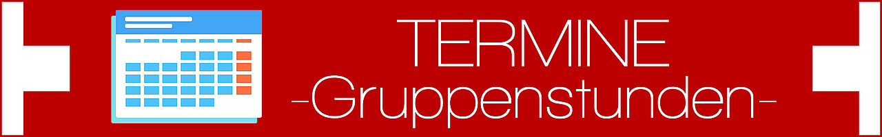 Termine unserer Gruppenstunden